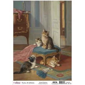 Model DK001 Deluxe Art Collection Pirinç Dekopaj 60x84cm